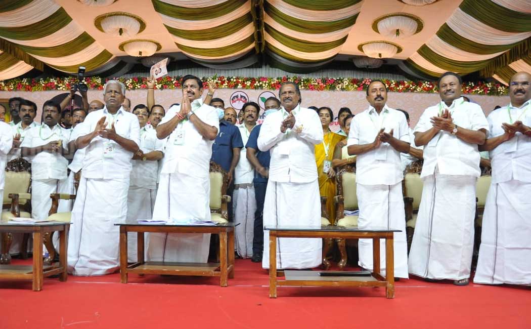 edappadi palanisamy selected interim general secretary admk photos
