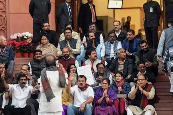 Historical incident; 49 more MPs suspended from Parliament