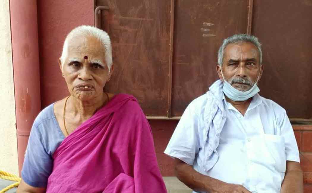 Dindigul old age people struggle in corona pandemic
