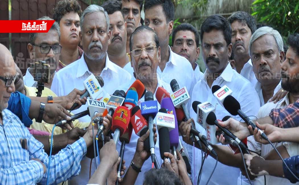 RS Bharti's criticism of Senthil Balaji's house raid