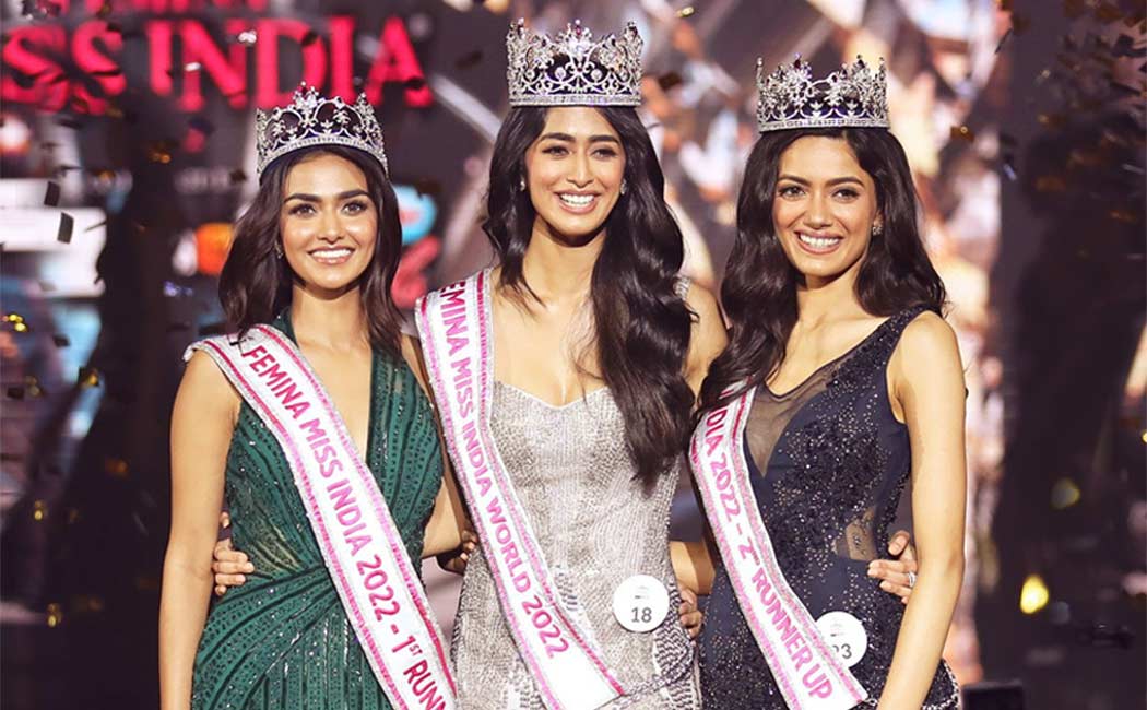 Sini Shetty crowned Femina Miss India World 2022