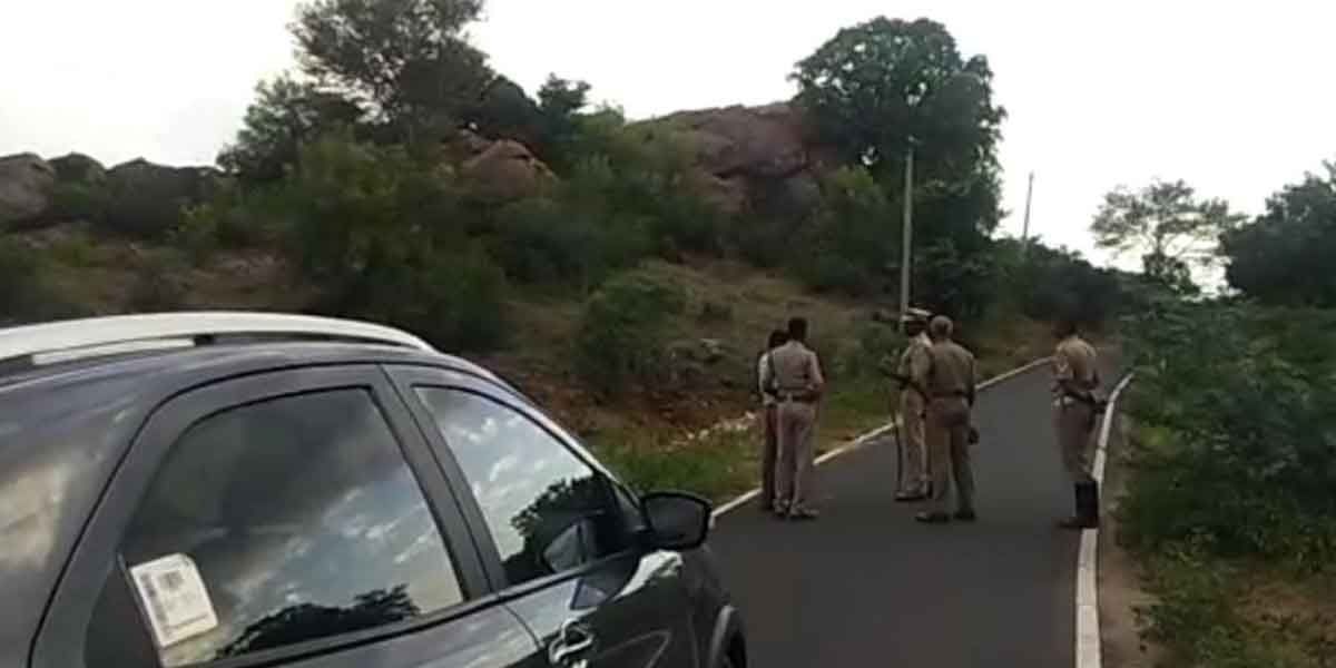 The leopard that attacked the farmer ... Forest officials inspect it in person!