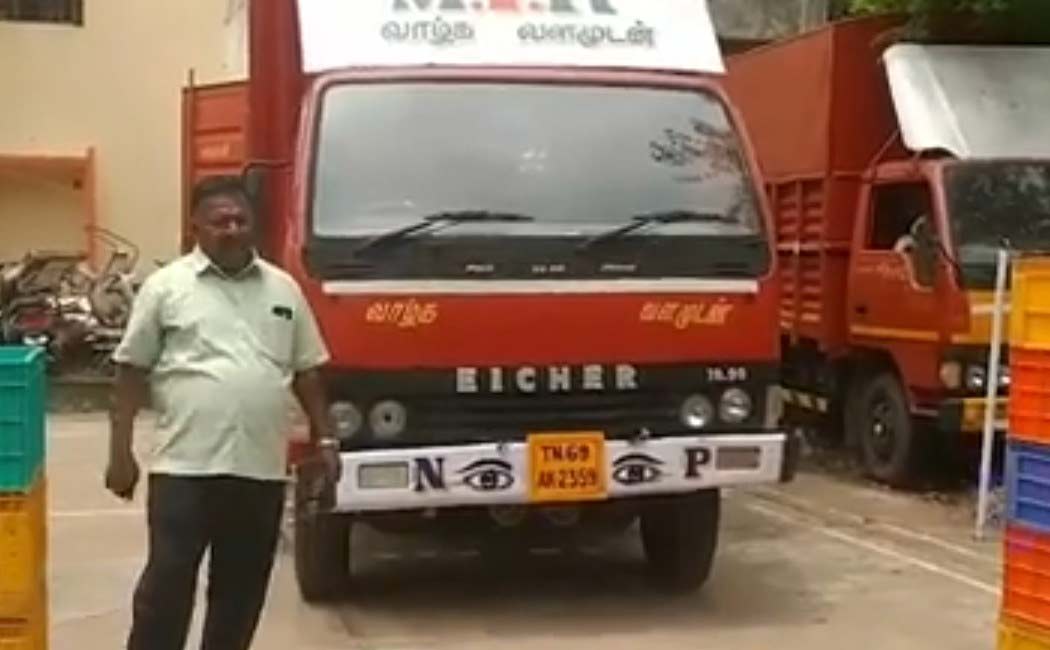 Hoard 105 litres of liquor by keeping a secret room in the container truck