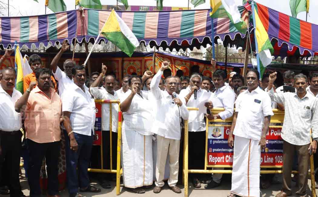 tamiladu trade union issue for temple shop rent hike issue