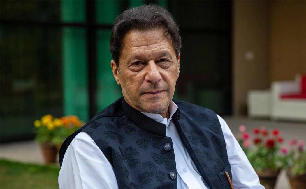 Imran Khan has accused the government of Pakistan
