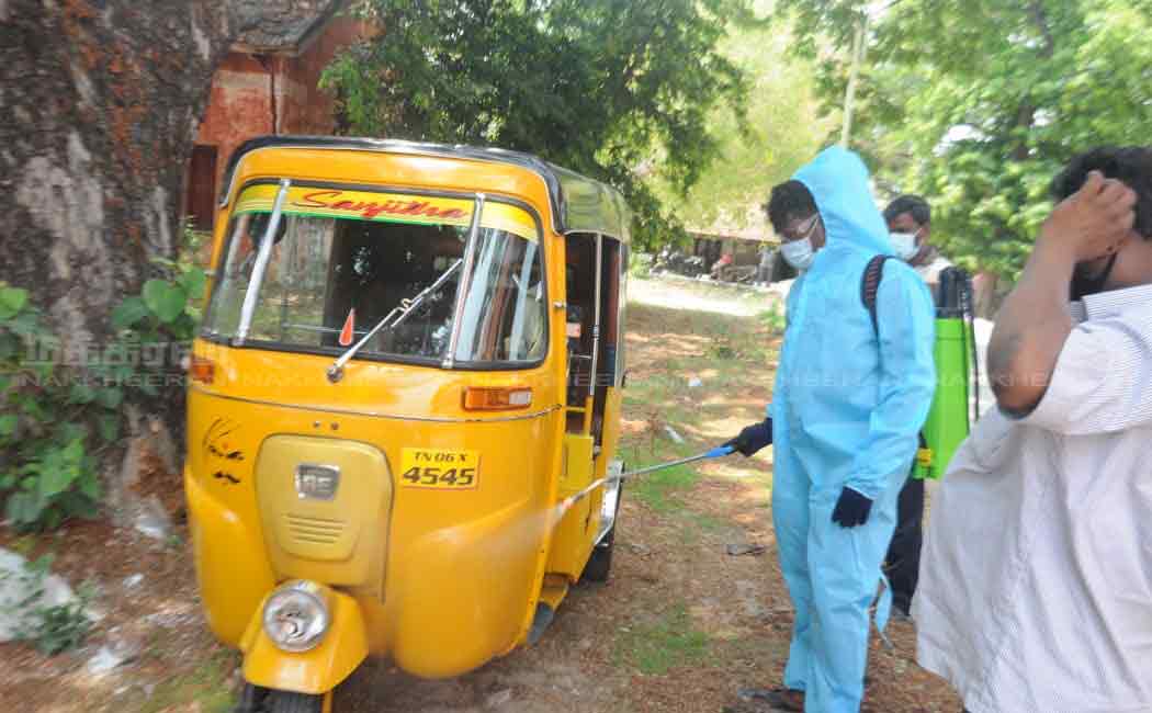 Disinfectant sprayer for Victoria Hall dormitory