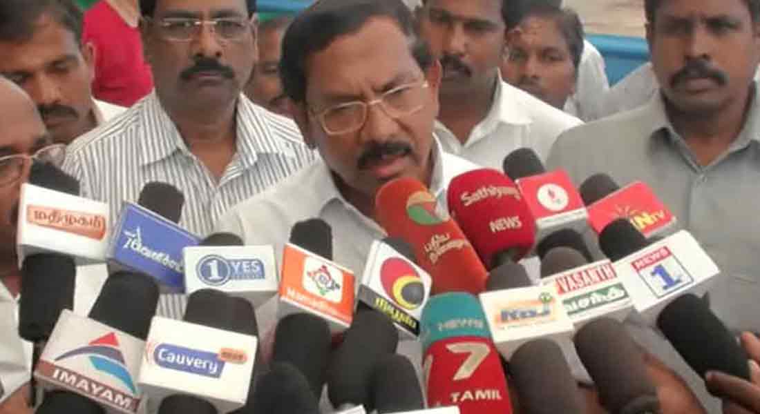 Minister Mafa Pandiyarajan