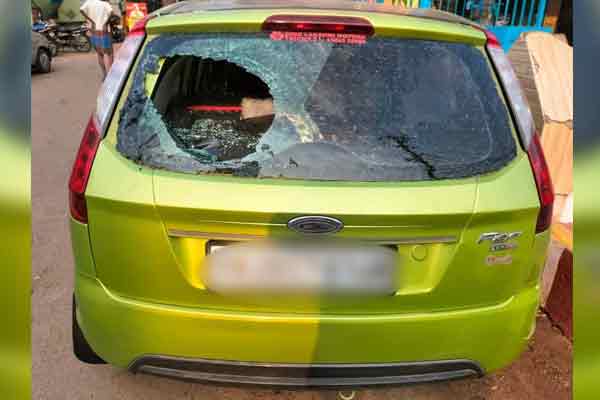 trichy malaikottai car incident police case filed