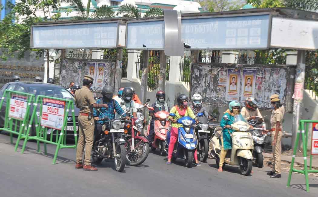 Permission only if e-registration is available; Police Action