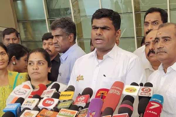 Rajendra Balaji spoke; Annamalai's reaction