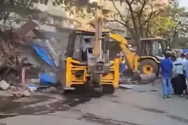 Maharashtra has taken up the bulldozer operation ar Riots in Ram Procession