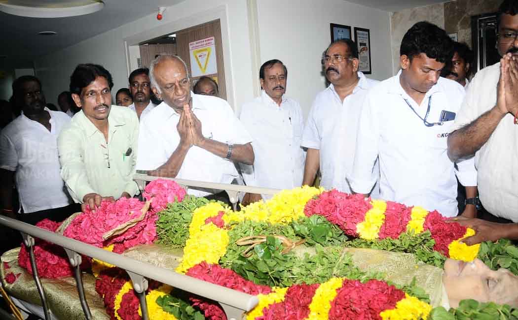 The final tribute of the Kasturi muppanar