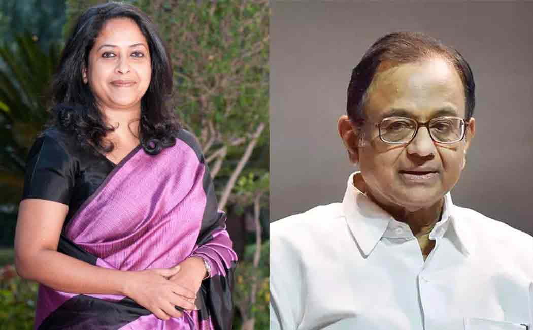 Sharmistha Mukherjee reply to p.chidambaram
