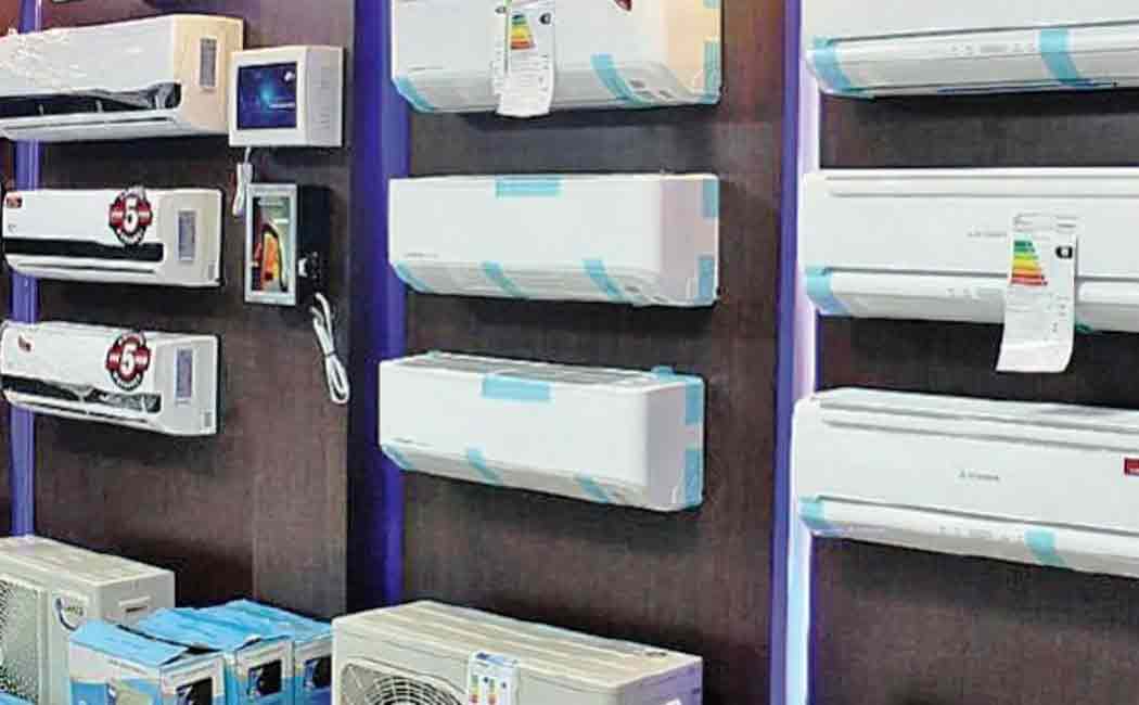 India has banned the import of air conditioners with refrigerants.