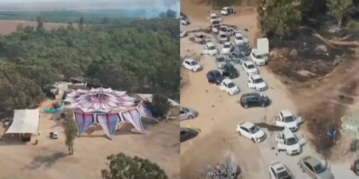 Assault at concert venue; 250 bodies scattered; Tearful Israel