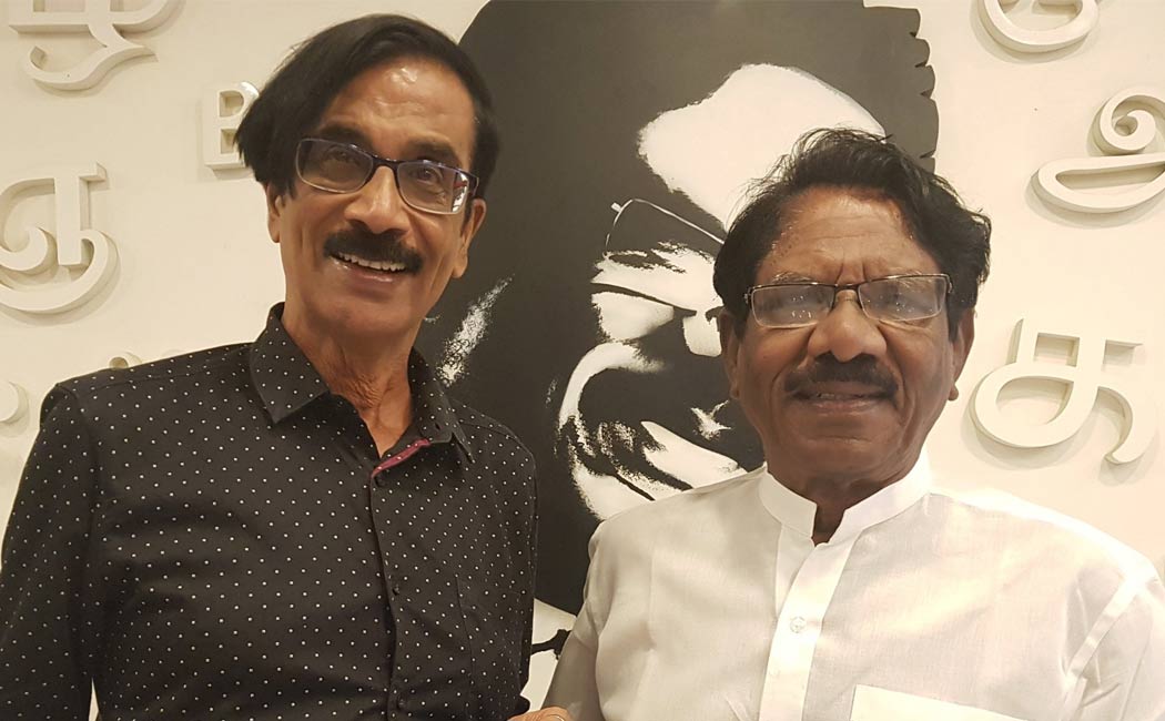 bharathiraja and rajinikanth about manobala passed away