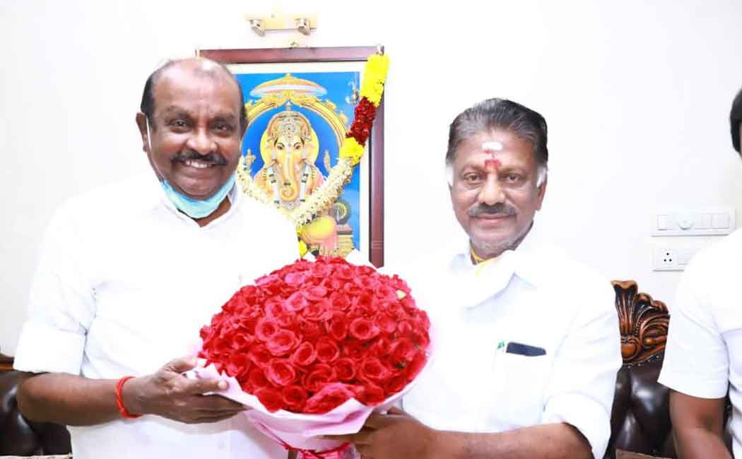 OPS birthday celebration in theni