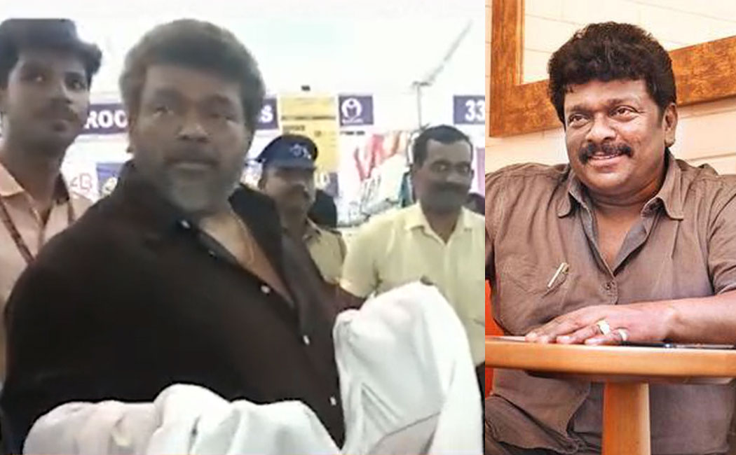 parthiban at book fair video goes viral on internet