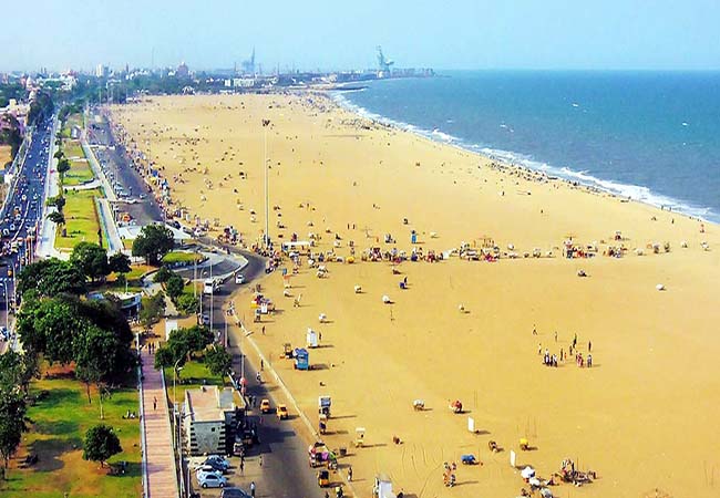 chennai marina beach international level changed chennai high order