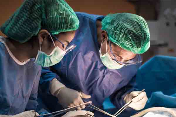 doctor who sewed the woman stomach with a punch