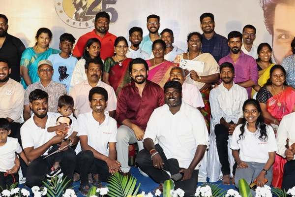 A ceremony to honor people who protect social welfare karthi