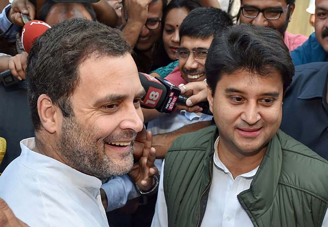 jammu and kashmir amendment bill union government support in congress leader jyotiraditya tweet