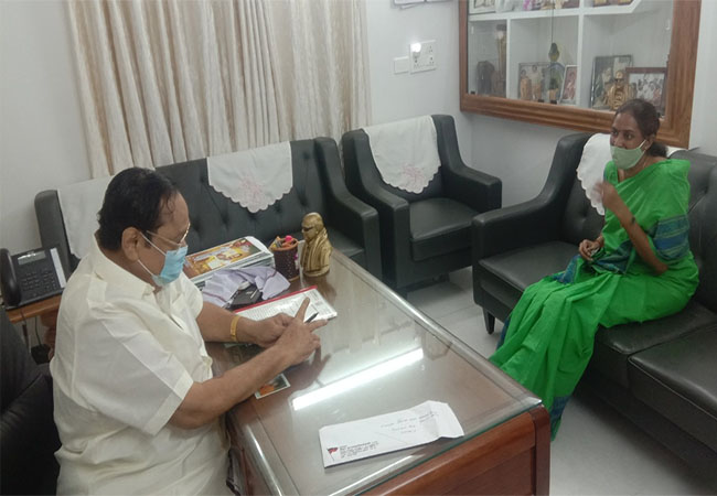 "Betel Research Center in Pugalur" -jothi Mani MP insists on meeting the Minister in person!