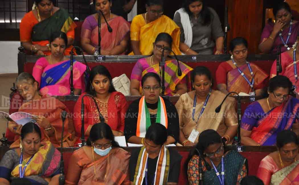 greater chennai corporation budget submitted by mayor priya rajan