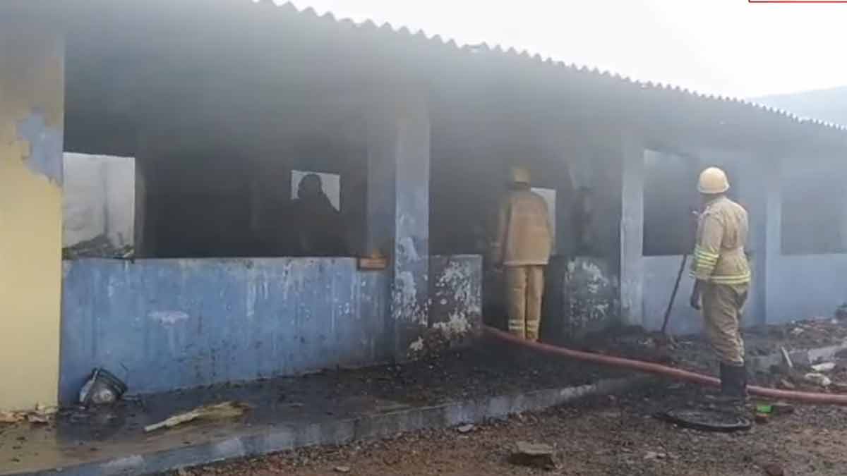 An explosion occurred in a firecracker factory near Chatur