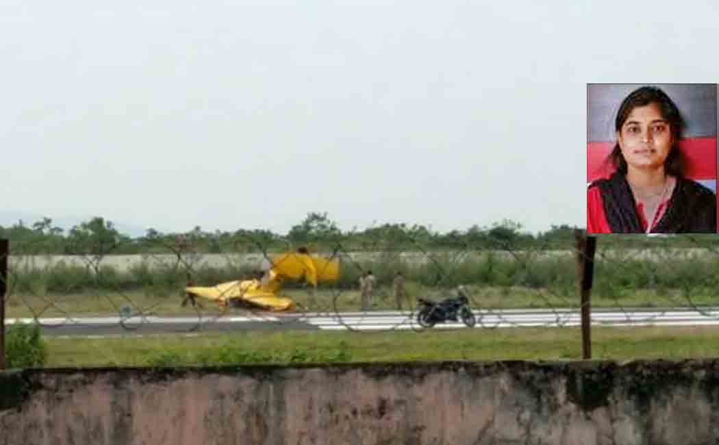 tamil girl passed away in flight accident in odisha
