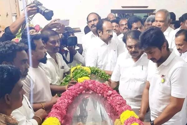 Minister KKSSR ramachandran mother passed away