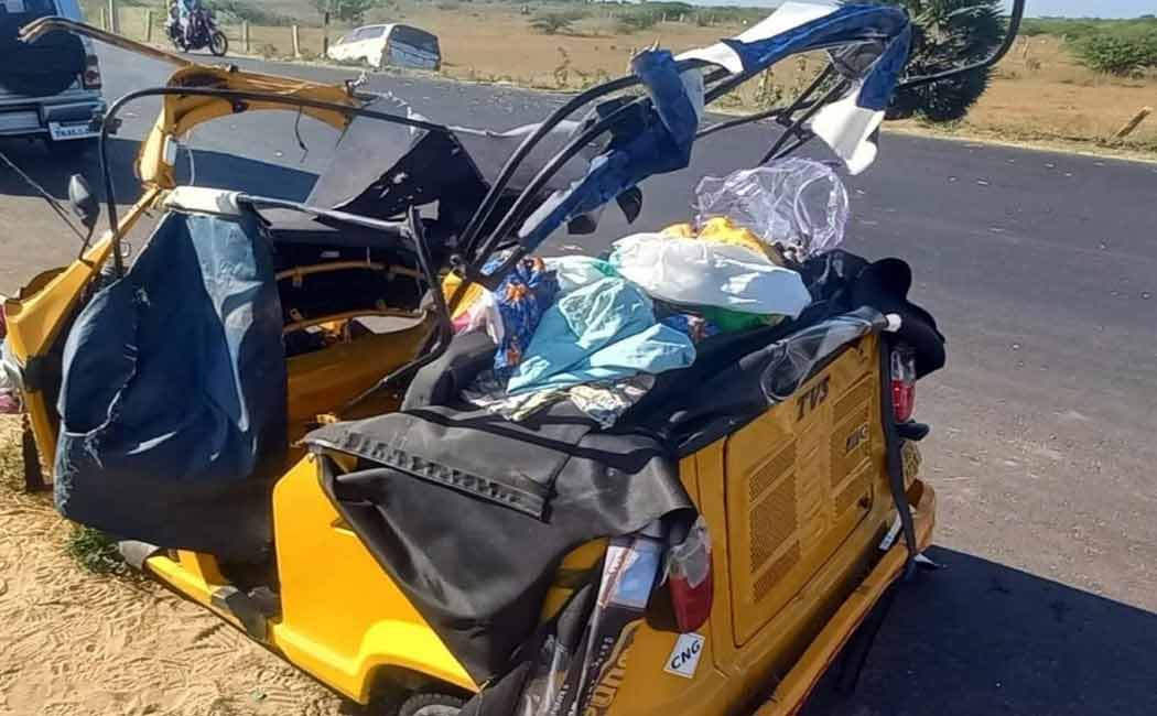 A family involved in an accident; Three passed away with a baby!