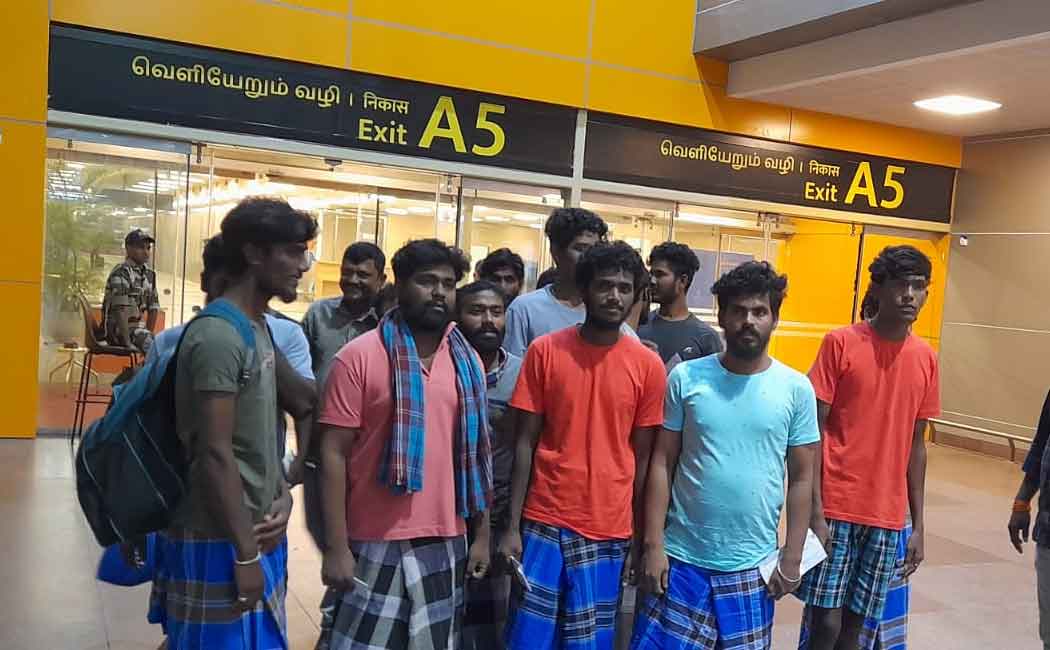 Captured Tamil Nadu fishermen released