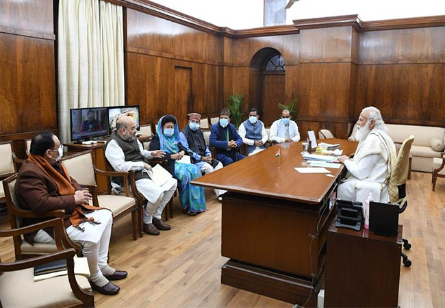 uttarakhand flood incident pm narendra modi discussion