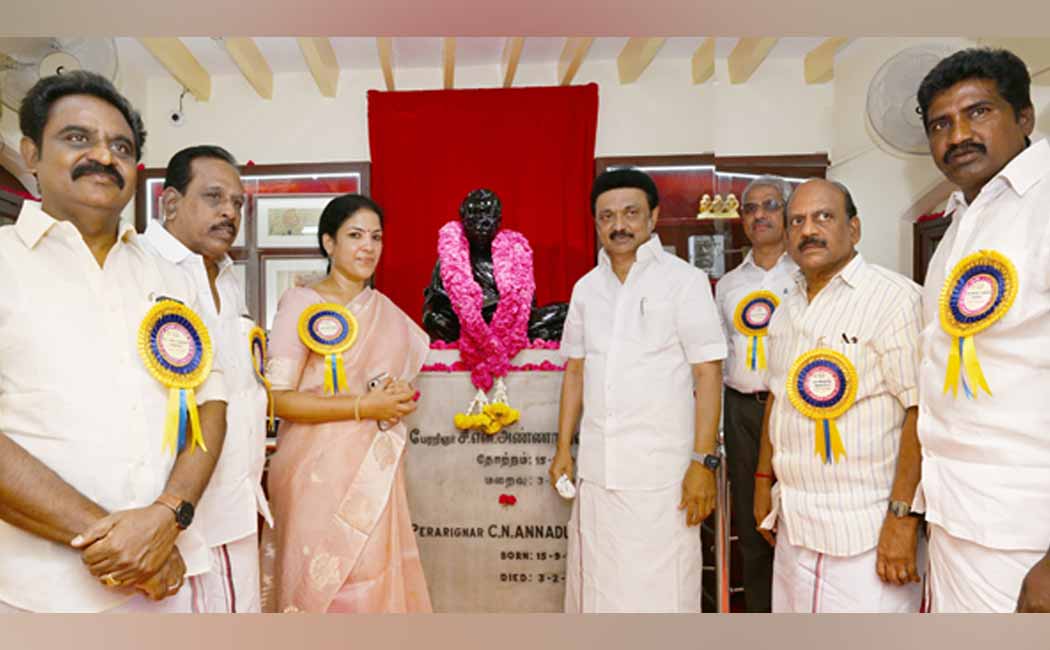I am proud to start the women rights project in Kanchi soil CM MK Stalin