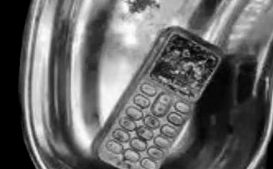 Sister swallows her cell phone during a fight with her brother