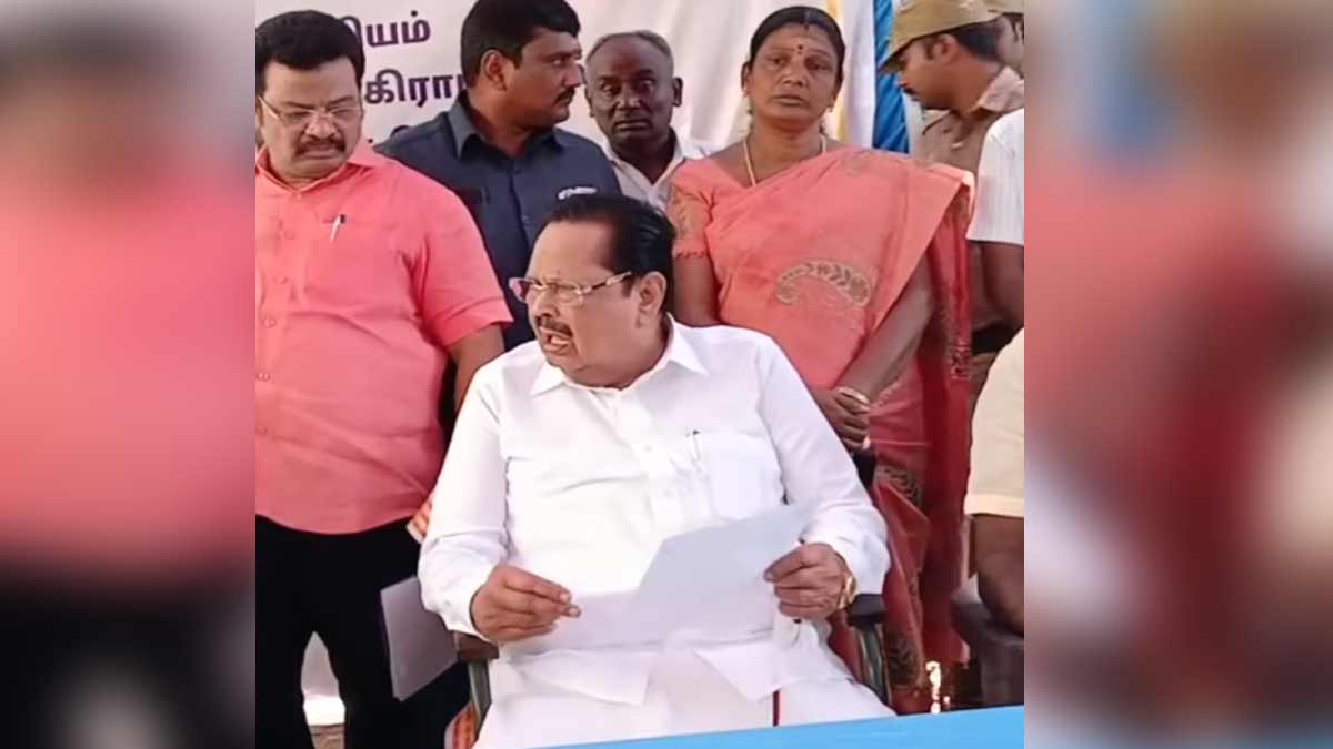 'Initially he left Vechuttu Ambonu and left' - Minister Duraimurugan interviewed