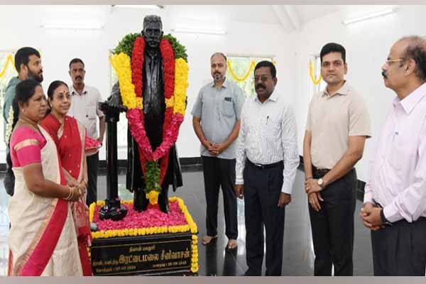 irattaimalai Srinivasan birthday Courtesy on behalf of Tamil Nadu Govt