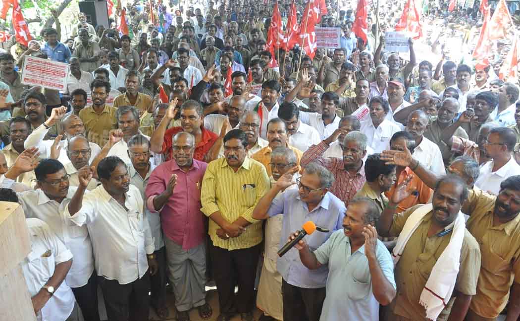Drivers protest