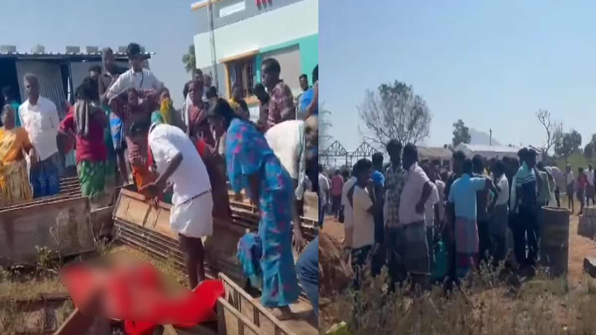 Dharmapuri firecracker store explosion accident; Relief announced for the families of the deceased