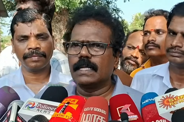 thankar bachchan allegation of tamilnadu government regards fengal cyclone issue