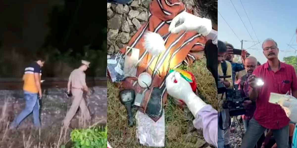 Train set on fire; One arrested