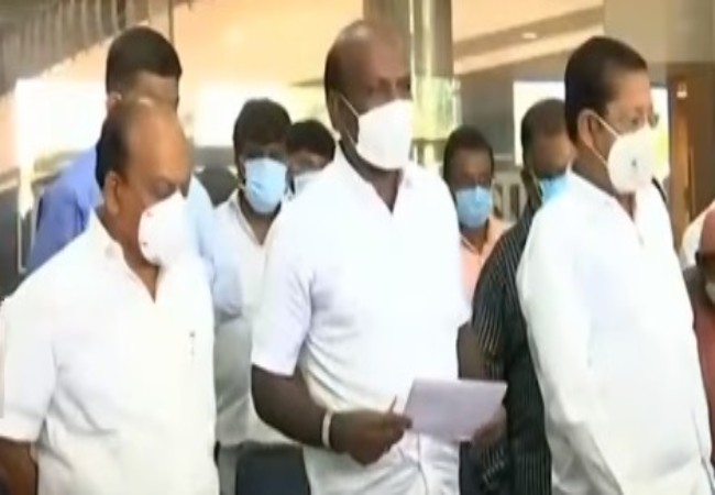 TAMILNADU HEALTH MINISTER PRESSMEET CORONAVIRUS VACCINES