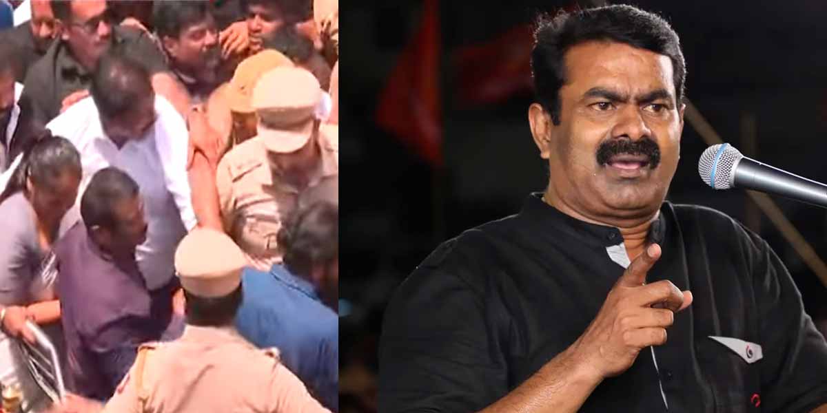 "Those who spread slander must be answered" - Seeman interview