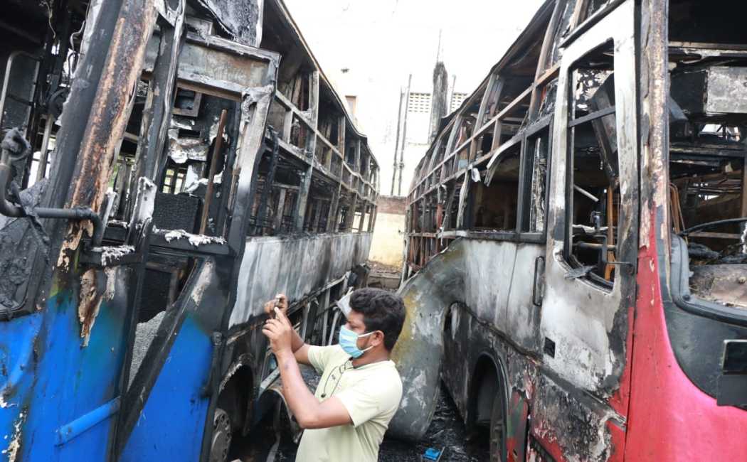 CHENNAI KOYAMBEDU CENTRAL BUS STAND BUS INCIDENT