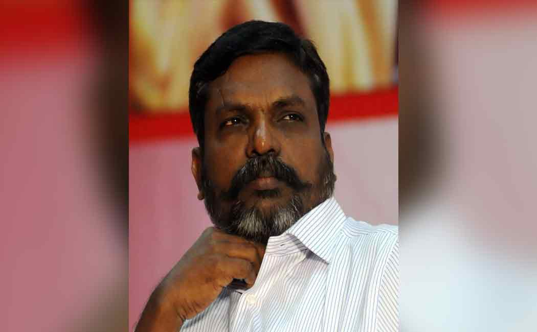 "Government of Tamil Nadu should come forward to rehabilitate Perarivalan .." - Thirumavalavan