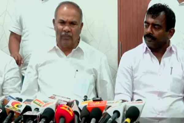 'This is the result of the Vijayatharani issue' - Speaker Appavu interview