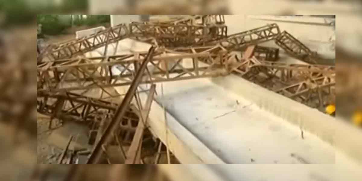 bridge collapses in Madurai