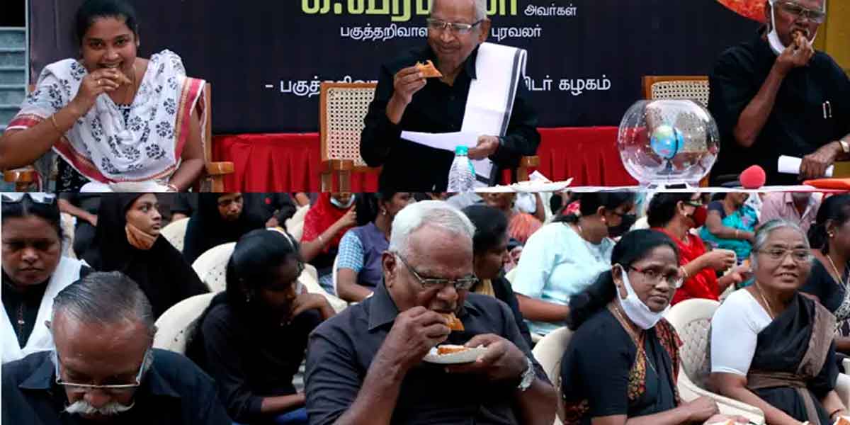 A healthy baby girl was born to a woman who had eaten on the day of the solar eclipse in Periyar Thital