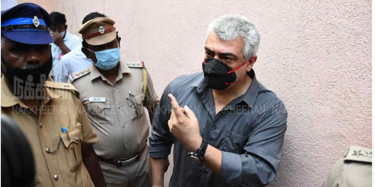 I'm proud to vote! -A open minded actor Ajith!
